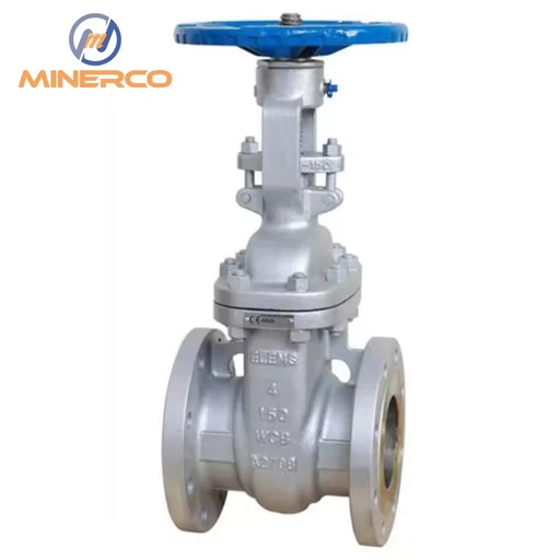 Industrial Manual Wedge Gate Valve Cast Steel Body for High Pressure Water Handling Systems DN40-DN800 1 Year Warranty