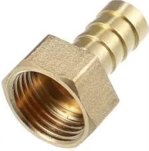 1/2" Inch BSP Male Thread X 5/16" Inch Brass Barbed Hose Adapter Low Pressure Air Gas Water Hoses Barb Adapter AOL-052