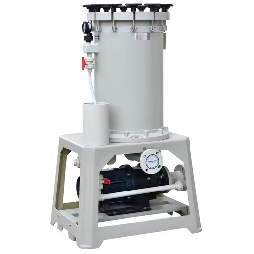 HFG FRPP / PVDF Industrial Suction Activated Carbon Filter Paper Plating Machine