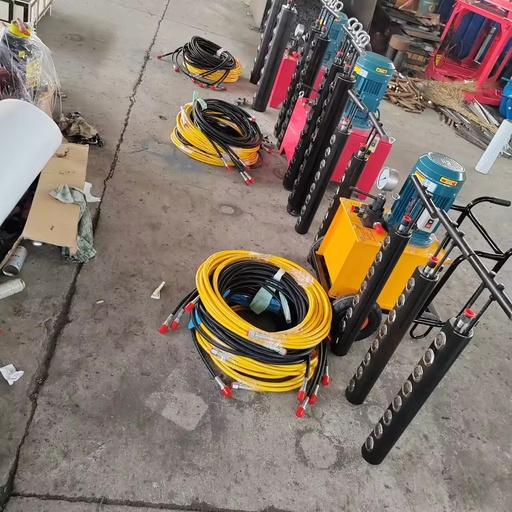 Large Splitting Force 18HP Diesel Powered Rock Drill No Blasting Hydraulic Rock Splitter Machine for Foundation Demolition