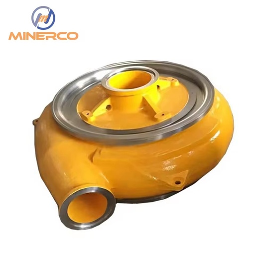 Mining Pump Centrifugal Pump Housing Volute Liner Abrasion Resistant Alloy Polished Finish 2-Year Warranty Slurry