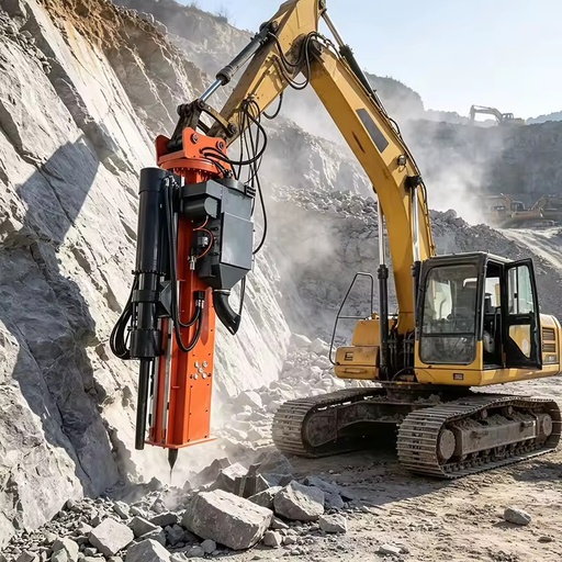 Integrated Rock Drill and Splitter Machine Hydraulic Rock Splitter Drilling and Splitting Machine for Stone Quarry