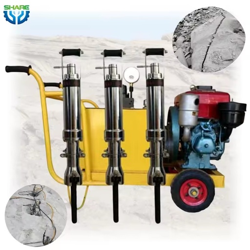 Fast Delivery Hydraulic Break Stone Machine Splitter Rock Breaking Tools Hydraulic Rock Splitter Machine Stone Breaking Machine
