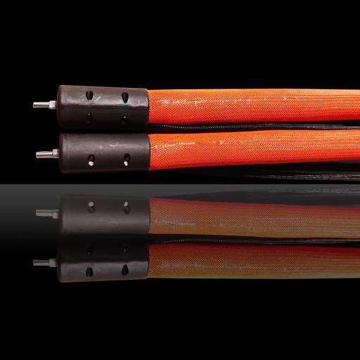 1/4-inch 6mm PTFE Lined Electrically Heated Hose for Tobacco Processing Machinery High Temperature Insulated Transfer Tube