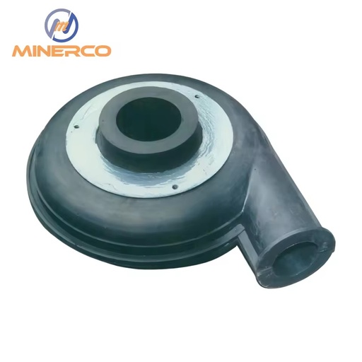 Rubber Painted Volute Liner for Corrosive Slurry Mineral Processing Pumps (OEM/ODM Available 1 Year Warranty Multi-Angle
