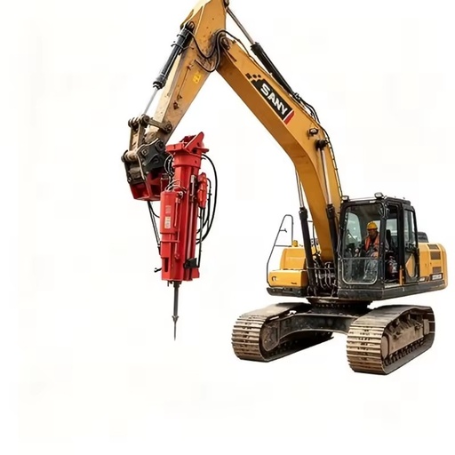 Excavator Mounted Drill Split Integrated Hydraulic Rock Splitter