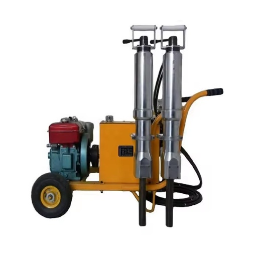 Best Selling Hydraulic Rock Splitter with Engine and AC Motor for Stone Splitting