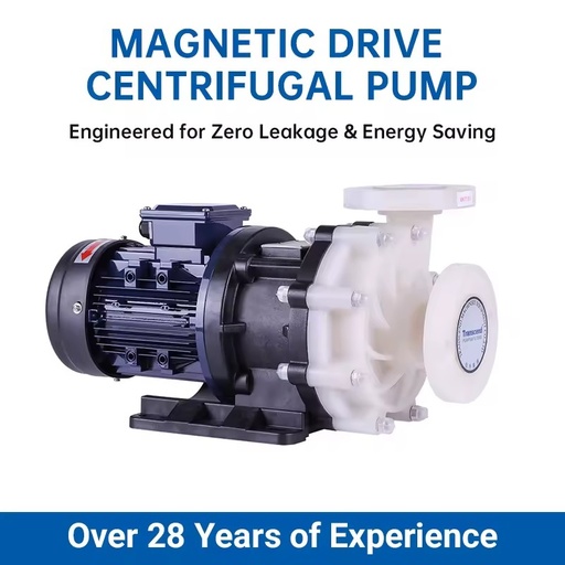 Magnetic Drive Centrifugal Pump | Corrosion-Resistant Sealless Chemical Transfer Pump for Industrial