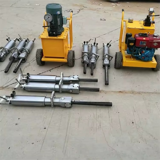 Hydraulic Rock Splitter For Mining With Cylinders Hydraulic Rock Splitting Machine Tunnel Opening Adopts Small Rock Splitter