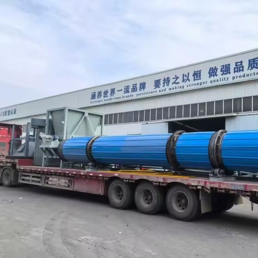 Petroleum Coke Rotary Dryer Factory Price for Sale Reduce 20% Power Consumption
