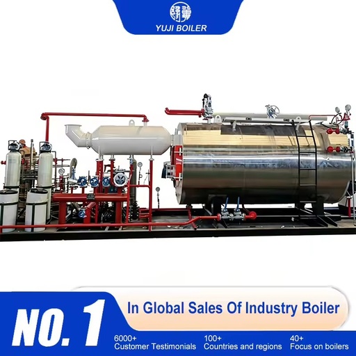 Steam Boiler for a 1,000l/ph Uht Yogurt Processing Machine