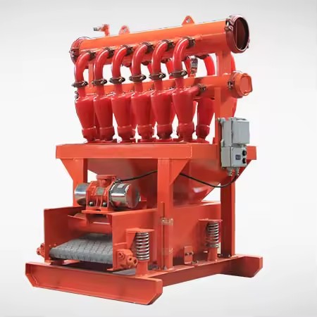 High Efficiency 200-B Hydrocyclone Sand Separator Drilling Mud Recycling Equipment for Water Well Drilling