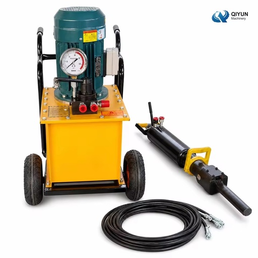 Hydraulic Rock Splitter Diesel Stone Splitting Machine for Mine Quarry Concrete Reinforced Rock Static Demolition Equipment