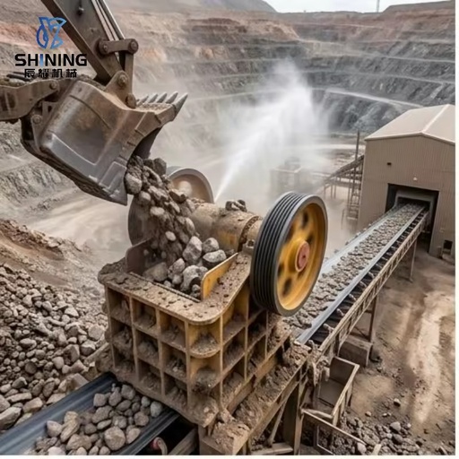 High Capacity PE 250x400 Rock Splitter with DC Motor for Primary Rock Gold Crushing Plant in Africa Mining