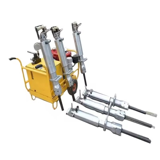 Cheap Price Complete Hydraulic PLC Controlled Quarry Mining Rock Splitting Machine High Efficiency Diesel Powered 1 Year