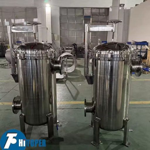 Low Price Large Flow Multi Bag Filter Stainless Steel Housing