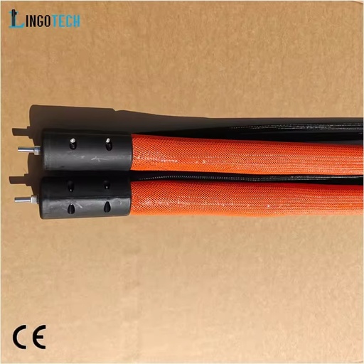 1/2-inch Flexible PTFE Lined Electrically Heated Hose for Tobacco Processing Machinery High Temperature Insulated Transfer Tube