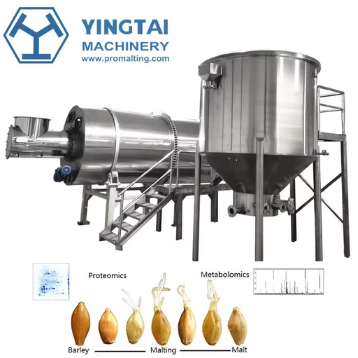 Yingtai Promalting System Malting Drum Malting Equipment to Produce Malts for Ale Brewers