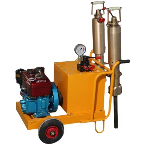 Small Portable Hydraulic Rock Splitting Machine with Engine & Motor 900T-1200T Force 1 Year Warranty Made in Mainland