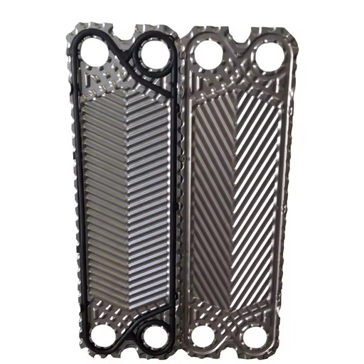 Textile Stenter Exhaust Heat Recovery Plate Heat Exchanger Plates with High Temp EPDM Gaskets SS316L PHE Parts