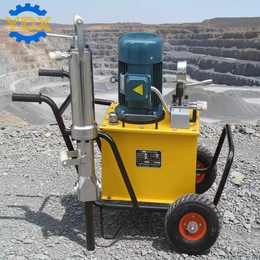 YDX YDX250 Hydraulic Rock Splitter with AC Motor & Engine 500t Force for Mine Use