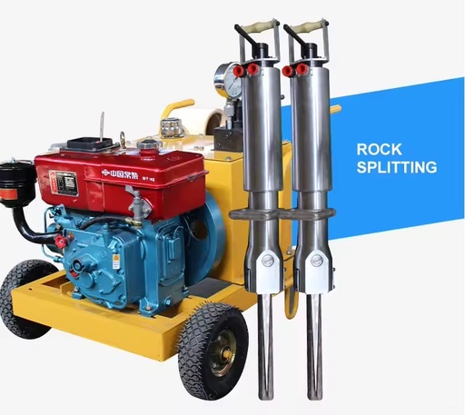 Portable Hydraulic Rock Splitter 120kg for Quarry & Construction Use on Sale