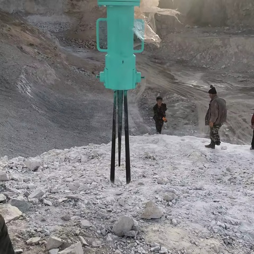 Factory Direct Sale Stone Splitting Machine Excavator Driven Big Power Hydraulic Rock Splitter