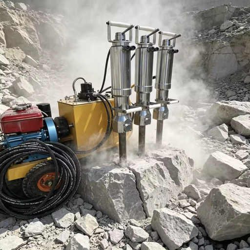 Excellent Super Wedge Rock Splitter Portable Use for Concrete Super Wedge Rock Splitter Concrete Breaker