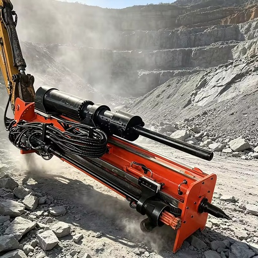 Hydraulic Rock Splitter Drilling and Splitting Machine Excavator Splitter Rock Quarrying Machine for Mining Sites