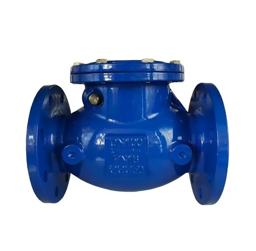 Flange Swing Check Valve EPDM Sealing Anti-Return Valve 3 Hydraulic Power Model H44X Juniu for Water Pipeline High Temperature
