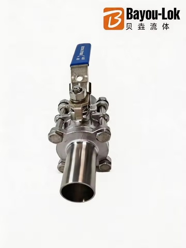Gas Pressure Regulator Socket Weld SS316 Three Piece Ball Valve, Suitable for All Kinds of Gas Pipelines