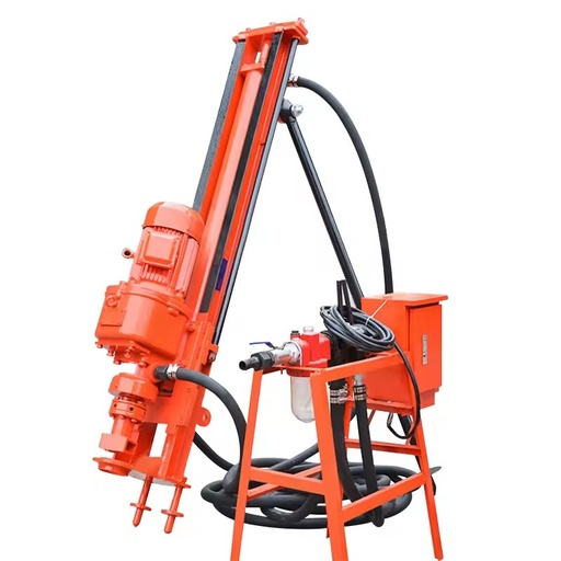KQD100 4kw Electric Impact Drill Pneumatic Hammer Rock Drill Splitter 380V Rotary Drilling Rig Gearbox Motor Engine Bearing Core