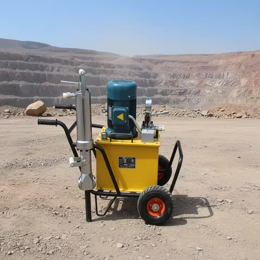 Concrete Splitter Hydraulic Rock Splitter with AC Motor 500T Force for Mine Use