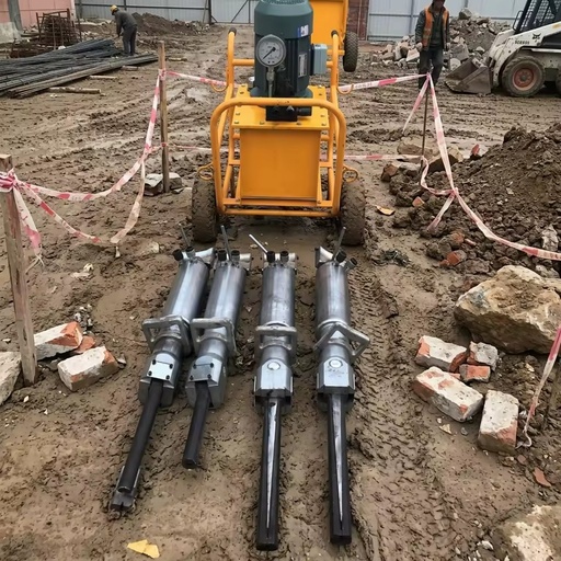 Factory Price Mini Hydraulic Rock Splitter Hydraulic Rock Splitter Portable Stone Splitting Machine