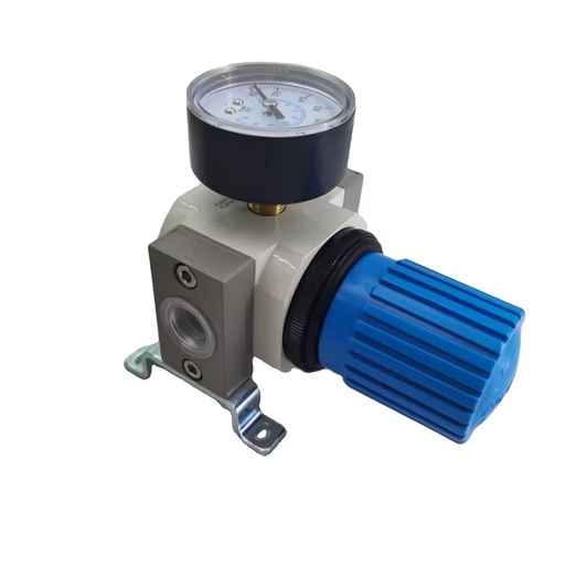 OR-MIDI Air Compressor Pressure Regulator/Stable Pneumatic Pressure Relief Valve for Tools & Automation with Pressure Gauge