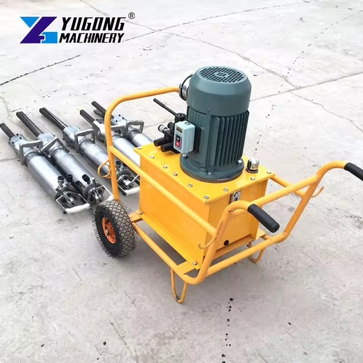 YG Best Diesel Electric Gasoline Hydraulic Rock Splitter With Steel Aluminum Darda C12 Guns Rock Drill