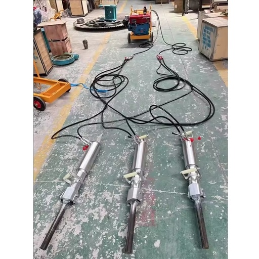 C12 Diesel/Electric Hydraulic Rock Splitter with 900T-1200T Force Engine & Motor Powered Stone Splitting Tool