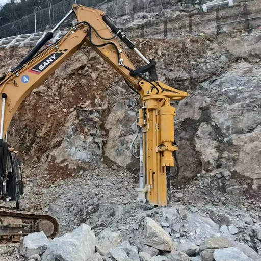 Rock Drill and Splitter Mounted with 20-50 Ton Excavators for Mining