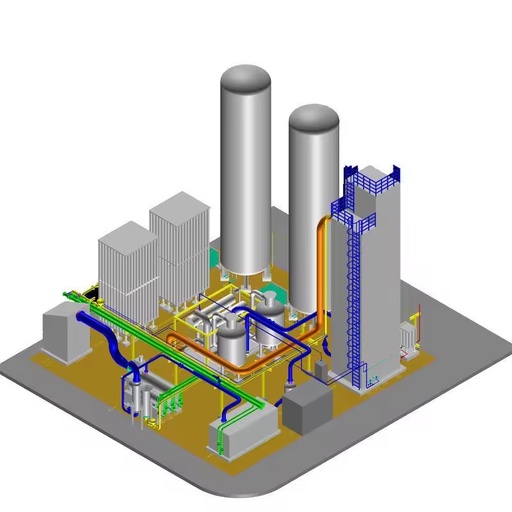 90L 100L High Purity Extraction Nitrogen Plant Liquid Oxygen Plant For Petroleum/Medical/Hospital
