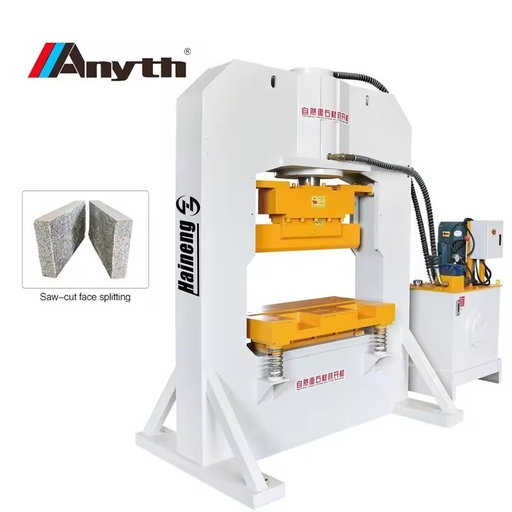 Hydraulic Granite Paving Stone Guillotine Rock Splitter Strong Power Stone Splitting Machine Cube Cutting Machine