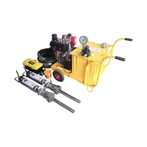 Best Diesel Electric Gasoline Hydraulic Rock Splitter With Steel Aluminum Darda C12 Guns Rock Drill