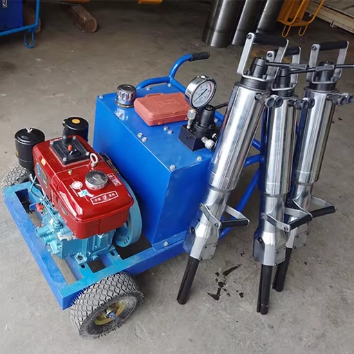 New Portable Hydraulic Rock Splitting Machine Concrete Crushing Equipment Simple Operation Rock Mines Concrete Splitter