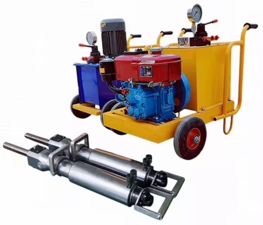 Diesel Demolition Hydraulic Rock Splitter RSW350 Handheld Hydraulic Rock Cracker Machine for Trenching Excavation Construction