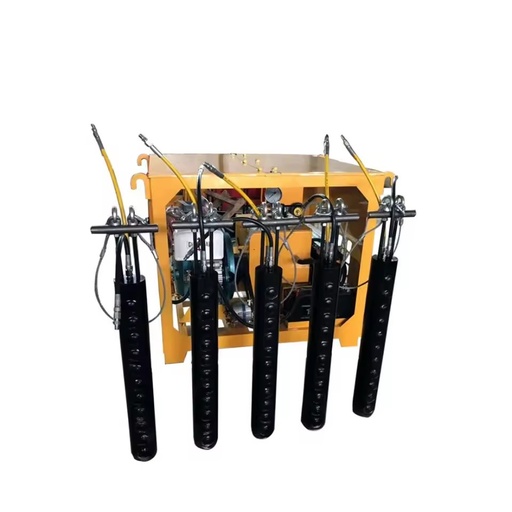 Heavy-Duty DC Motor Hydraulic Rock Splitter 500T Splitting Force for Concrete Breaking