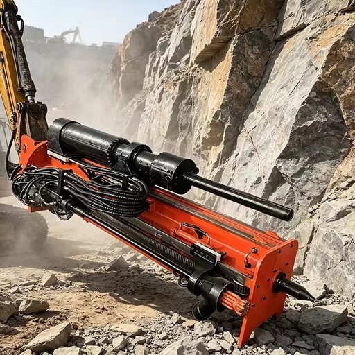 Hydraulic Rock Drill and Splitter Machine Integrated Hard Rock Breaking Rock Buster for Mining Industry