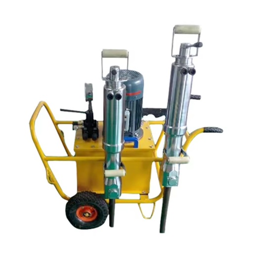 Diesel Engine Hydraulic Rock Splitter with Piston and 1600mm Drill 68 Anti-wear Fluid for Reinforced Concrete Construction