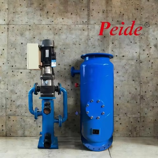 Peide 500RT Automatic Ball Tube Cleaning System Complete Set With Circulation Pump for Industrial Cooling Water Treatment