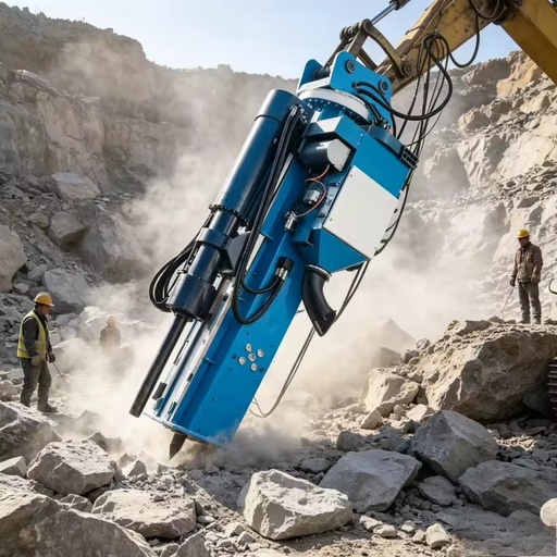 Hydraulic Drilling and Rock Splitting Integrated Machine Integrated Rock Breaking Equipment for Construction