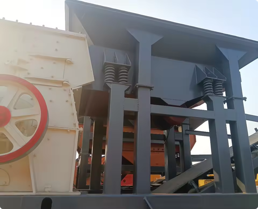 AYJD Wedge Rock Splitter Box Crusher AC Motor Processing Stone Mixing Materials Fixed Feeding Machine Inner Sieve Plate 15000kg