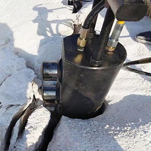 2023 Hot Sell Wholesale Portable Electric/Diesel Hydraulic Mini Rock Splitter Engine 900T-1200T Force for Excavator Use